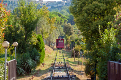 The red wagon of the funicular
