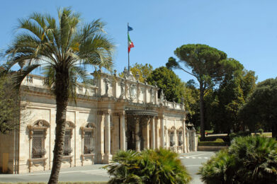 Tettuccio Spa, view of the entrance