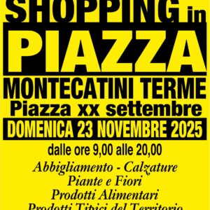 Shopping in piazza