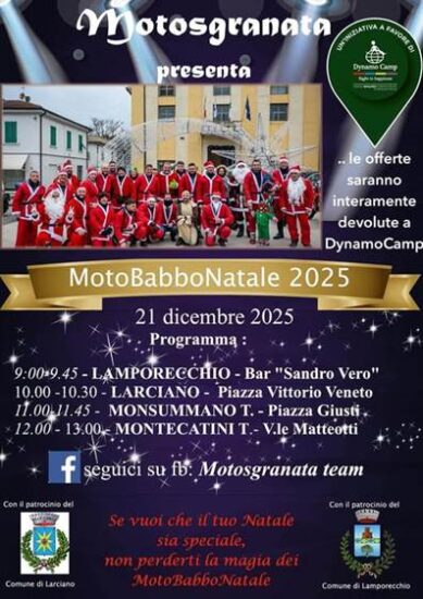 MotoBabboNatale 2025 Locandina